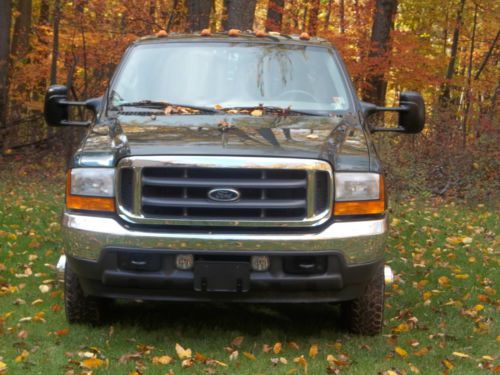 2001 ford f-350 crew cab dually 7.3 diesel 4x4 lariat one owner low mileage