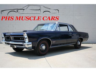 1965 pontiac gto tri-power 4-speed #'s matching