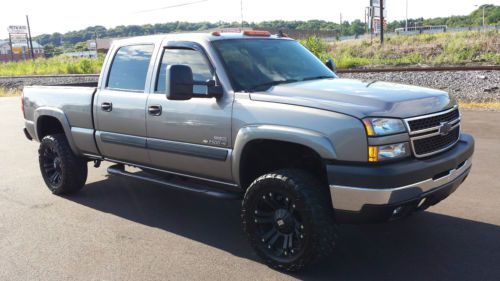 2007 chevrolet silverado 2500 hd classic lt crew cab pickup 4-door 6.6l duramax