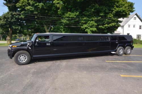 2007 hummer tandem axle limo 24 passenger no reserve...  very nice limousine