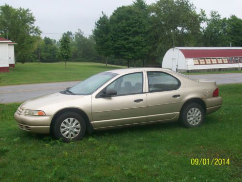 1998 plymouth breeze base sedan 4-door 2.0l