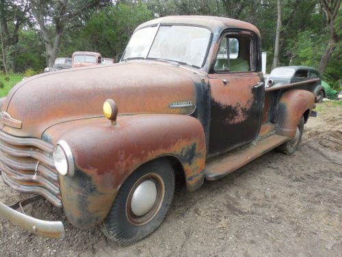1951 chevy pickup truck barn find condition original patina rat rod