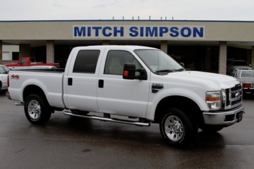 2008 ford f-250 lariat super duty crew cab 4x4 off road perfect georgia carfax!