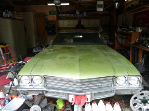 1971 buick skylark custom hardtop 2-door 5.7l