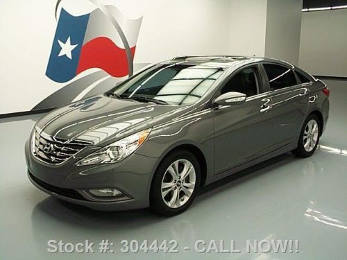 2011 hyundai sonata ltd htd leather sunroof nav 59k mi texas direct auto