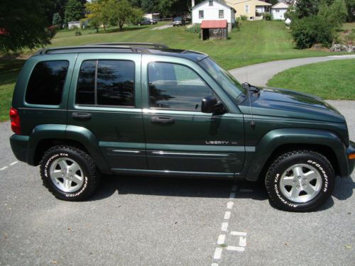 2003 jeep liberty limited sport utility 4-door 3.7l, rear wheel drive