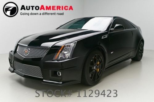 2014 cadillac cts v sport coupe auto 8k low mi nav rear cam park ast heat seat