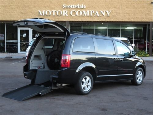 2010 dodge grand caravan wheelchair handicap rear entry priced to sell wow