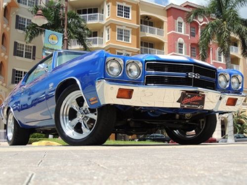 1970 chevelle ss nut and bolt resto mod no expense spared