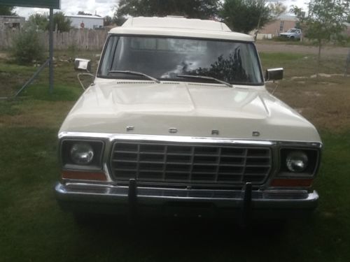 1978 ford f150 yellow and white good condition sub model cof