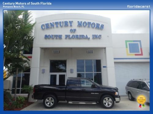 2005 dodge ram 1500 1 owner low miles leather non smoker niada certified fl