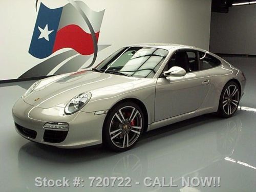 2011 porsche 911 carrera s sport chrono 6spd sunroof 9k texas direct auto