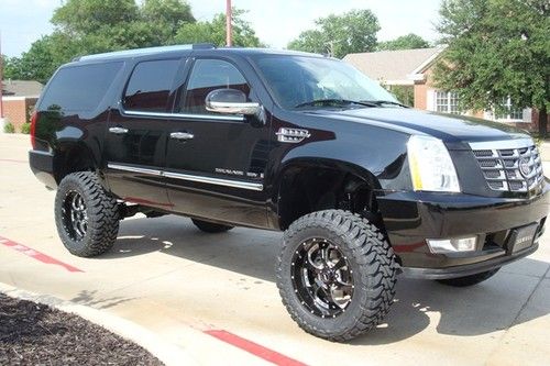 2007 cadillac escalade esv sport utility 4-door 6.2l lifted/toyo/bmf/bulletproof