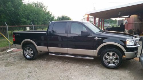 2007 king ranch f 150 4x4 really nice truck 20in wheels heated leather sunroof