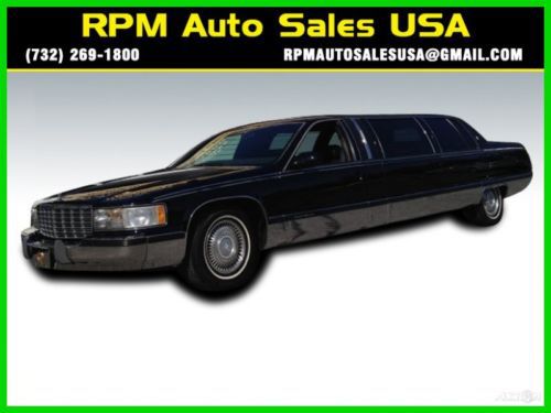 1996 cadillac fleetwood limo 5.7l v8 16v fwd limousine nj ny pa ct