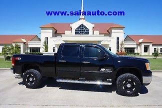 2007 black 2500hd 4wd crew cab sle duramax diesel!