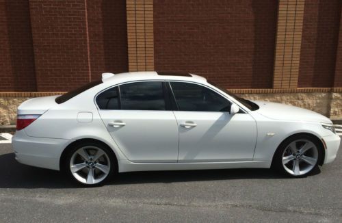 08 bmw 535i power everything, nav, twin turbo