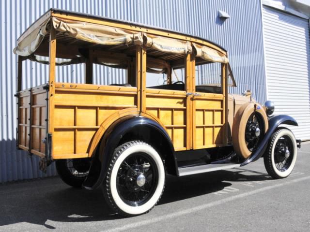 Ford: model a woody