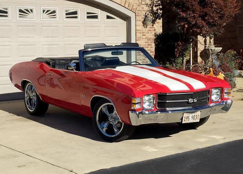 1971 chevrolet chevelle ss clone