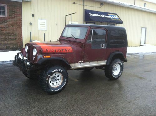 1982 jeep cj7 renegade sport utility 2-door 4.2l