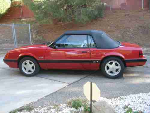 1985 Ford Mustang GT Convertible 5.0L, US $6,495.00, image 2