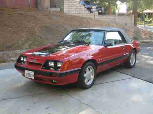 1985 Ford Mustang GT Convertible 5.0L, US $6,495.00, image 3