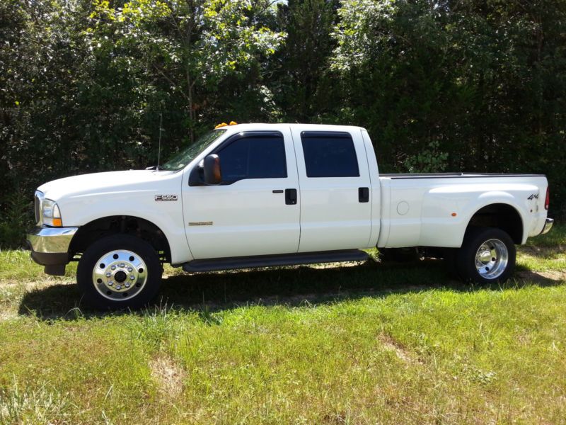 2004 ford f-550 lariat 4x4 low miles!!