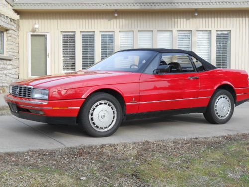 Cadillac 1989 allante roadster