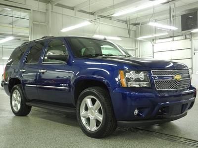 Blue topaz chevy 4wd tahoe 4x4, navigation, sunroof, rear dvd, 20'' wheels!