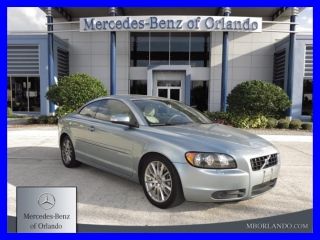 2008 volvo c70 2dr conv auto clean carfax hardtop convertible