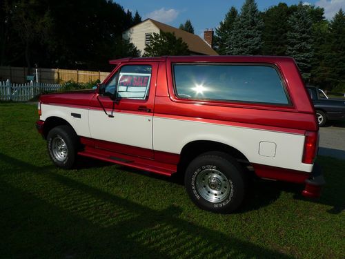 1995 ford bronco xlt sport utility 2-door 5.8l