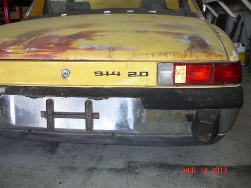1974 914 2.0 original fuel injection sway bars f&amp;r 5 fuchs rims