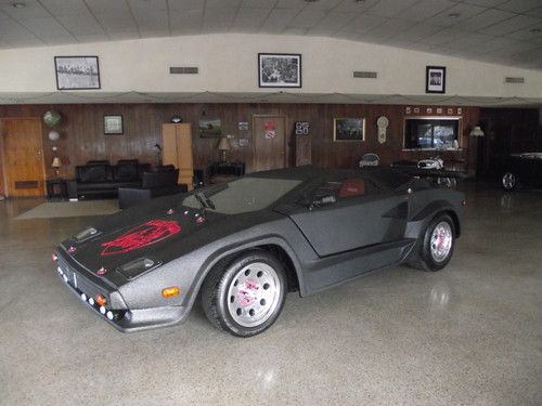 Lamborghini countach s batman lambo kit one of a kind car very rare amazing fast