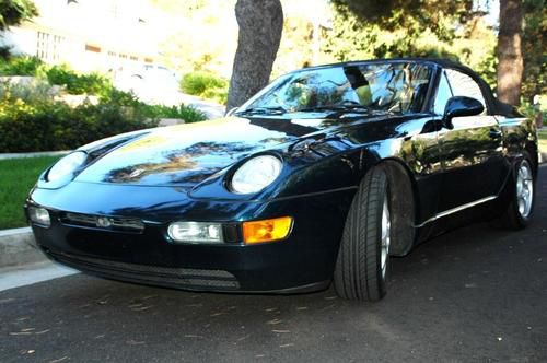 Awesome porsche 968 cabriolet  rare classic sports car pristine 944 911 trade