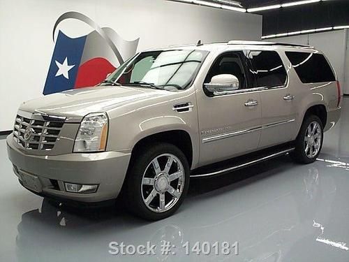 2008 cadillac escalade esv awd sunroof nav dvd 22's 39k texas direct auto