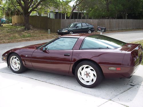 1993 40th anniversary edition corvette