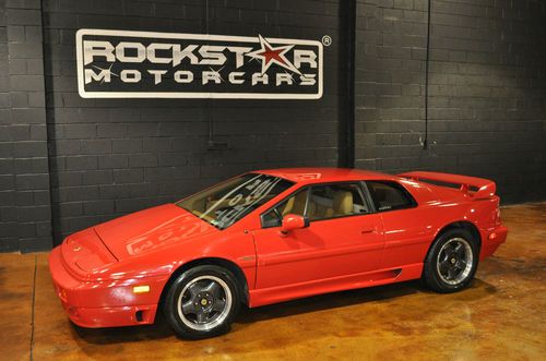 1993 lotus esprit turbo federal..26k actual documented miles..1 of 62 (rare)