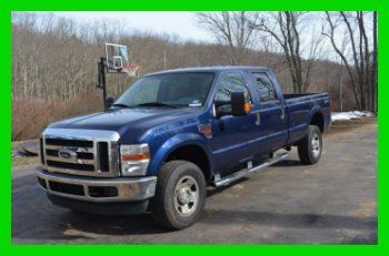 2009 ford f-350 xlt turbo 6.4l v8 32v 4wd navigation bluetooth backup camera