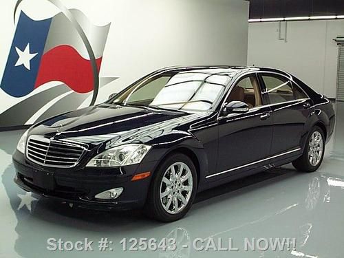 2007 mercedes-benz s550 sunroof nav climate seats 27k texas direct auto