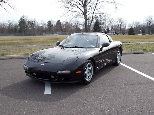 1994 mazda rx-7 black garage kept clean low mileage!!