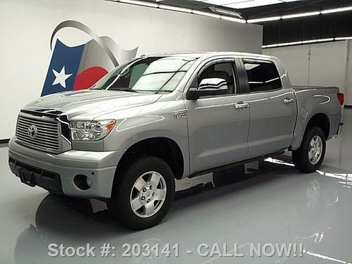 2011 toyota tundra ltd crewmax 4x4 nav rear cam 34k mi! texas direct auto