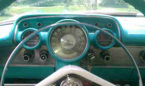 1957 CHEVY BELAIR  2 DOOR HARD TOP CHEVROLET, image 3