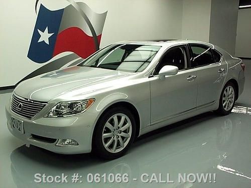 2008 lexus ls460 comfort sunroof nav rear cam only 29k! texas direct auto