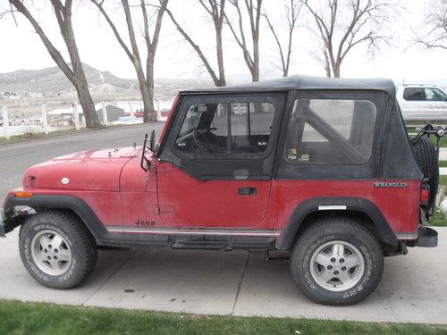 1987 jeep wrangler sport sport utility 2-door 2.5l