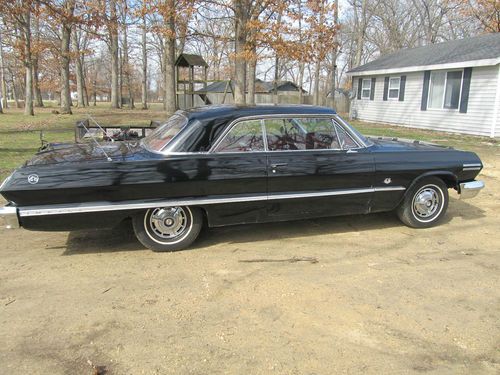 1963 impala ss 409 4 spd. # match power brakes all original ready for summer!!!!