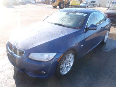 2011 bmw 3 series 335i convertible with the m package flood damage runs &amp; drives