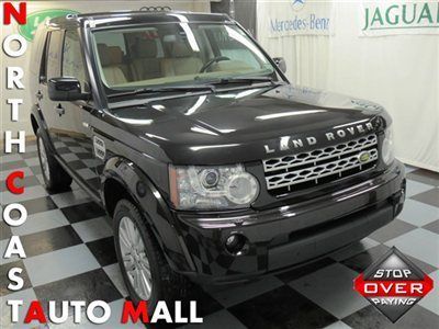2010(10)lr4 black/beige navi 3rd row seat back up cam hk heat sts cd chgr save!