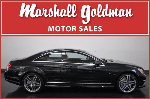 2011 mercedes benz cl65 amg magnetite with designo brown only 18,600 miles