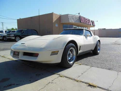 1981 chevrolet corvette coupe like new no reserve ice cold a/c
