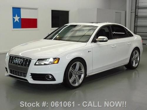 2011 audi s4 premium plus quattro/awd sunroof nav 21k!! texas direct auto